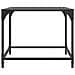 Tavolini Con Piano In Vetro Trasparente 2 Pz 50x50x40cm Acciaio - Foto miniatura 5