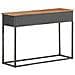 Lusso Casadino -  Tavolo Consolle 110x35x75 Cm In Legno Massello Di Acacia - Foto miniatura 3