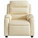 Poltrona Elettrica Reclinabile Crema in Tessuto - Foto miniatura 9