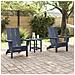 Sedie Adirondack Pieghevoli  2 pcs Blu Marina 74.5x80.5x90 cm HDPE, Sedia Adirondack Pieghevole Blu Marina 74.5x80.5x90 cm HDPE - Foto miniatura 3
