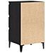 Comodino  Nero Rovere 40x35x70 cm Legno ingegnerizzato - Foto miniatura 8