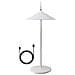 Lampada Da Tavolo A Led, Moderna, Ricaricabile, Dimmerabile Al Tocco, Per Esterni, Giardino - Foto miniatura 1