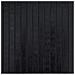 Tappeto Rettangolare Nero 60x200 cm in Bambù - Foto miniatura 6