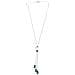 Collana A Cascata Multicolore In Argento Sterling In 3 Pezzi Unici In Argento - Foto miniatura 2