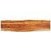 Piano Tavolo 180x40x3,8 cm Rettangolare Legno Acacia Bordi Vivi - Foto miniatura 1