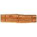 Piano Tavolo 180x40x3,8 cm Rettangolare Legno Acacia Bordi Vivi - Foto miniatura 5