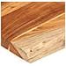 Piano Tavolo 180x40x3,8 cm Rettangolare Legno Acacia Bordi Vivi - Foto miniatura 6
