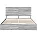 Letto con Contenitore con testiera Grigio Sonoma 160 x 200 cm - Foto miniatura 8