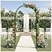 Arco da Giardino Floreale Verde 115 x 37 x 231 cm - Foto miniatura 4