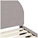Struttura letto bambini con testata Grigio Chiaro 80x160 cm - Foto miniatura 7