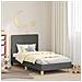 Struttura letto bambini con testata Grigio scuro 80 x 160 cm - Foto miniatura 2