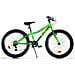 Bici Mountain Bike Bambino Mtb Bicicletta Bimbo Con Ruote Plus Misura 24 Art. 424up Cambio 6v Linea Aurelia - 24 Arancio Fluo - Foto miniatura 2
