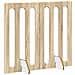Recinto pieghevole per animali 2 pcs Rovere Sonoma - Foto miniatura 3