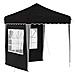 Tenda per feste a pop-up 195 x 195 x 245 cm Nero Tessuto Oxford - Foto miniatura 1