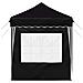 Tenda per feste a pop-up 195 x 195 x 245 cm Nero Tessuto Oxford - Foto miniatura 7