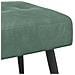 Panchina con bottoni imbottiti Verde Mare 110 x 40 x 46 cm - Foto miniatura 4