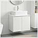 Set di mobili per il bagno Bianco Legno ingegnerizzato - Foto miniatura 10