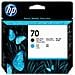 C9404a Testina di Stampa Originale Ink Originale 70 Nera Opaco Ciano per HP DesignJet Z2100 Z3100 B8850 - Foto miniatura 2