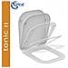 Tonic 2 K706501 Sedile Slim Rallentato, Bianco - Foto miniatura 1