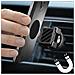 Supporto Auto Magnetico Smartphone Base Magnetica Rotente 360° Nero - Foto miniatura 3