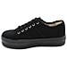 Sneakers Donna Nero Nuovo Tela Art. 09201 Taglia: 41 - Foto miniatura 3