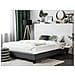 Letto Imbottito Grigio Con Telaio 180 X 200 Cm Roanne - Foto miniatura 20