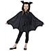 Poncho Da Pipistrello Per Bambino Halloween - Taglia: 4 - 6 Anni (115/128 Cm)  - Foto miniatura 2
