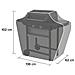 Copri Bbq M 136x62x102 - Foto miniatura 1