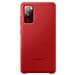 Custodia Cover Silicone Ef-pg780tregeu Per Galaxy S20 Fe G780 Rosso - Foto miniatura 1