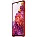 Custodia Cover Silicone Ef-pg780tregeu Per Galaxy S20 Fe G780 Rosso - Foto miniatura 3
