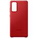Custodia Cover Silicone Ef-pg780tregeu Per Galaxy S20 Fe G780 Rosso - Foto miniatura 4