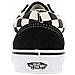 Old Skool Checkerboard, Scarpe Da Ginnastica Donna, Bianco Nero, 39 Eu - Foto miniatura 4