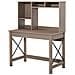 Scrivania Scaffale con Libreria in Legno per Camera /Ufficio Dimensioni 105x50x137.5 cm - Foto miniatura 1