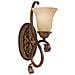 Applique A 1 Luce Guscio Di Tartaruga Invecchiato, E27 - Foto miniatura 1