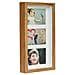 7x14 (18 X 35 X 4.7 Cm) Telaio Rovere Rustico Ombra 3d Box Immagine Con Mat Per 3 Foto 4x6 Pollici Vetro Anteriore - Foto miniatura 1