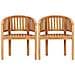 Set Salotto Da Giardino 5 Pz Design Curvo In Massello Di Teak - Foto miniatura 6