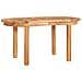 Set Salotto Da Giardino 5 Pz Design Curvo In Massello Di Teak - Foto miniatura 8