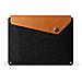 MJ-SL-078-TN 12" Custodia a tasca Nero, Marrone chiaro borsa per notebook - Foto miniatura 1