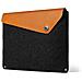 MJ-SL-078-TN 12" Custodia a tasca Nero, Marrone chiaro borsa per notebook - Foto miniatura 3