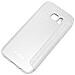 Custodia Sparkle Leather Flip Book Case Samsung Galaxy S7 Edge G935 White - Foto miniatura 3