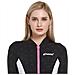 Termico Long / sl Lady Swimsuit Black / pink White 2mm Nero Xl - Foto miniatura 3