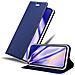 Custodia Compatibile Con Apple Iphone 12 Mini (5,4"" Zoll) In Classy Blu Scuro - Coperchio Protettiva Con Chiusura Magnetica, Funzione Stand E Tasca Per Le Carte - Foto miniatura 1