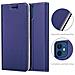 Custodia Compatibile Con Apple Iphone 12 Mini (5,4"" Zoll) In Classy Blu Scuro - Coperchio Protettiva Con Chiusura Magnetica, Funzione Stand E Tasca Per Le Carte - Foto miniatura 7