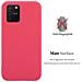 Custodia Compatibile Con Samsung Galaxy A91 In Candy Rosso - Coperchio Protettivo In Silicone Tpu Flessibile - Foto miniatura 3