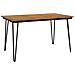 Tavolo Giardino Con Gambe Forcella 140x80x75 Cm Massello Acacia - Foto miniatura 2