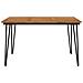 Tavolo Giardino Con Gambe Forcella 140x80x75 Cm Massello Acacia - Foto miniatura 3