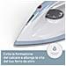 Ferro da Stiro a Secco e a Vapore Rapidvapor Capacità 1.2 Litri Potenza 2400 Watt Colore Blu/ Grigio - Foto miniatura 4