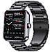 Orologio Intelligente Con Frequenza Cardiaca, Monitoraggio Del Sonno, Temperatura, 50 Modalità Sportive Black - Foto miniatura 1