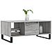 Tavolino Salotto Grigio Sonoma 90x50x36,5 Cm Legno Multistrato - Foto miniatura 3