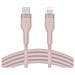 Cavo Silicone Lightning BOOST CHARGE - USB-C - 2 m - Rosa - Foto miniatura 2